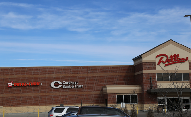 Exterior of Dillons East branch