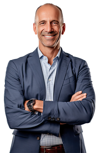 Business man with crossed arms
